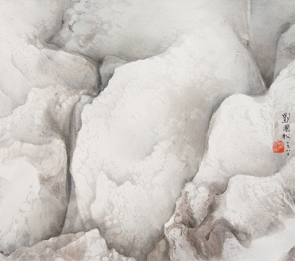 Liu Kuo-sung, White snow is white 1982.